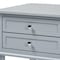 Baxton Studio Willow Transitional Light Grey Finished 2-Drawer Wood Nightstand 163-9033 - alternate 5